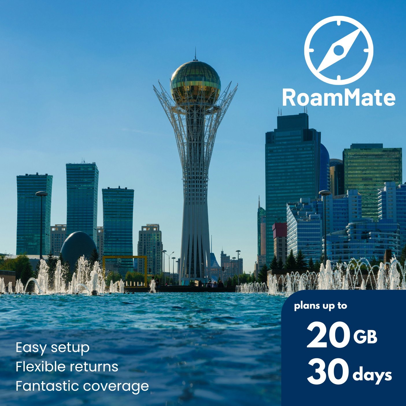 Kazakhstan eSIM data plan